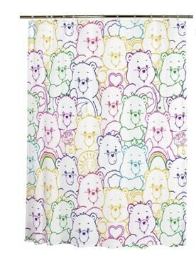 Franco Care Bears 13-Piece Shower Curtain Set, 70 x 72 Inch Premium PEVA Shower